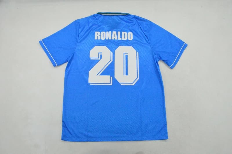 Brazil Soccer Jersey Away Retro Replica 1994/95