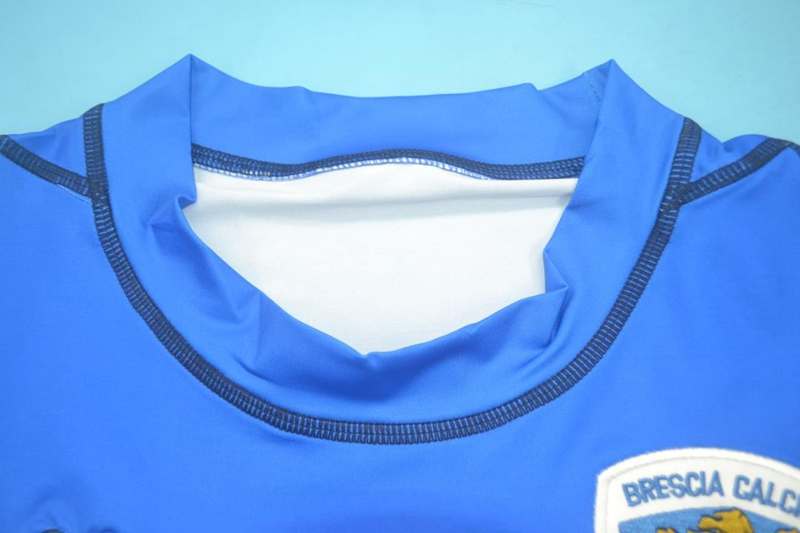 Brescia Soccer Jersey Home Long Retro Replica 2003/04