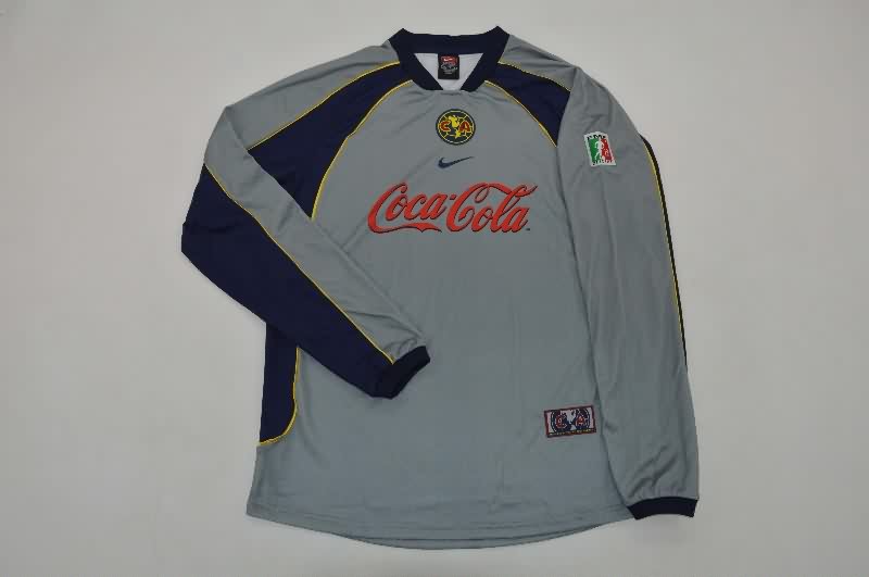 AAA Quality Club America 2001/02 Third Long Sleeve Retro Soccer Jersey