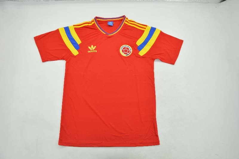 Colombia Soccer Jersey Away Retro Replica 1990
