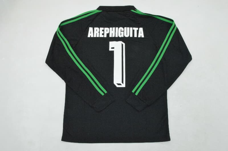 AAA Quality Colombia 1990 Goalkeeper Retro Long Sleeve Soccer Jersey
