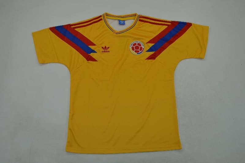 Colombia Soccer Jersey Home Retro Replica 1990