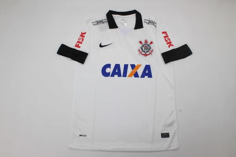 Corinthians Soccer Jersey Home Retro Replica 2013/14