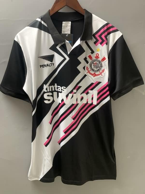 Corinthians Soccer Jersey Goalkeeper Black Retro Replica 1995
