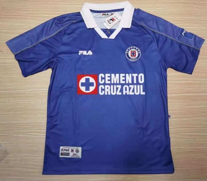 Cruz Azul Soccer Jersey Home Retro Replica 2002