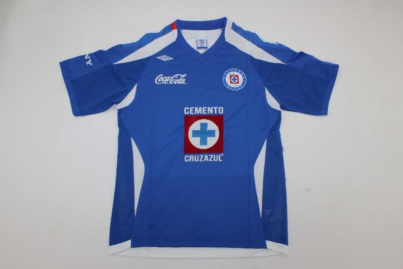 Cruz Azul Soccer Jersey Home Retro Replica 2008