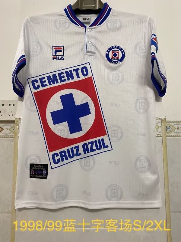 Cruz Azul Soccer Jersey Away Retro Replica 1998/99