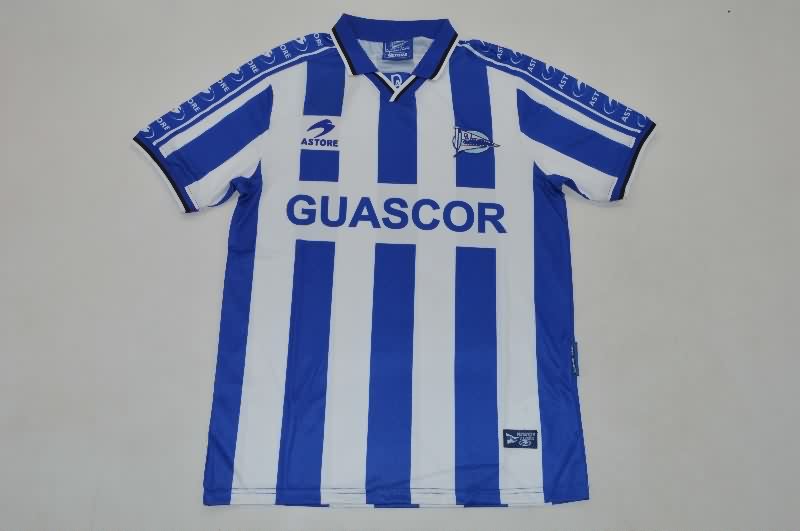 AAA Quality Deportivo Alaves 1998/99 Home Retro Soccer Jersey