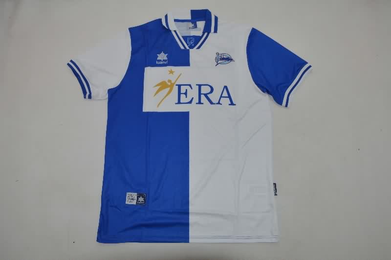 AAA Quality Deportivo Alaves 1999/00 Home Retro Soccer Jersey