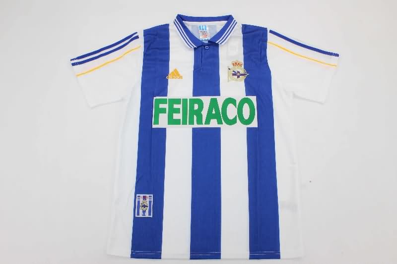 Deportivo La Coruna Soccer Jersey Home Retro Replica 1999/00