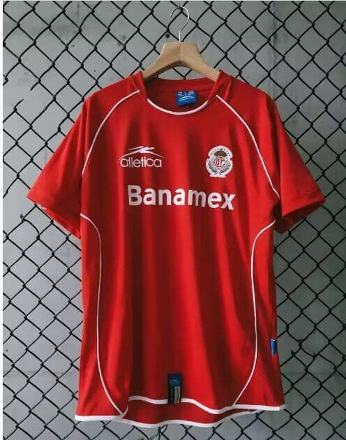 AAA Quality Deportivo Toluca 2005/06 Home Retro Soccer Jersey
