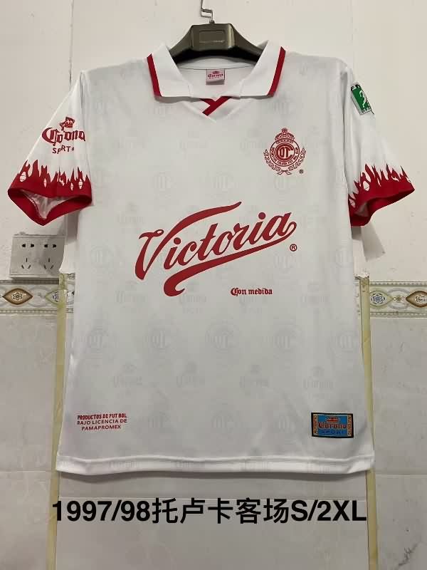 AAA Quality Deportivo Toluca 1997/98 Away Retro Soccer Jersey
