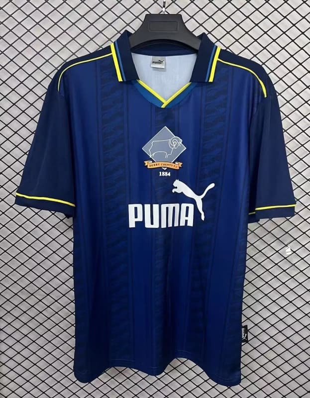 AAA Quality Derby County 1995/96 Away Retro Soccer Jersey