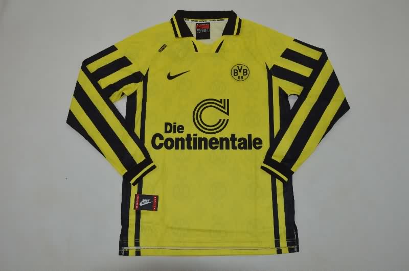 AAA Quality Dortmund 1996/97 Home Retro Long Sleeve Soccer Jersey