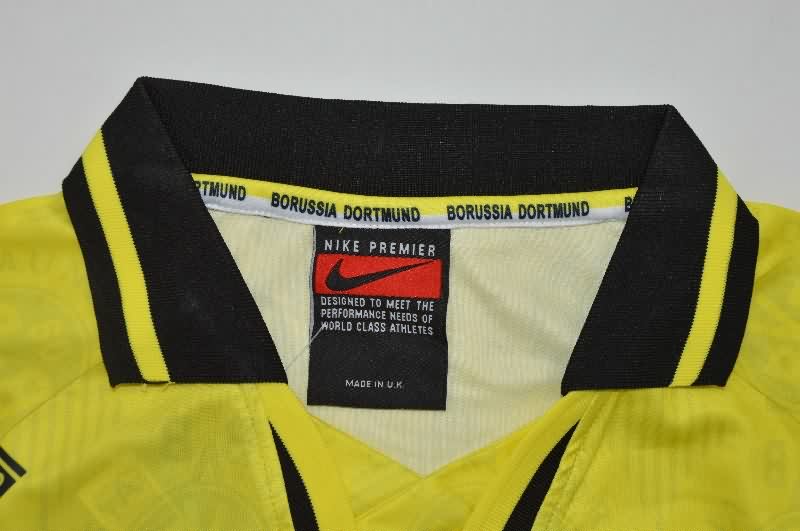 AAA Quality Dortmund 1996/97 Home Retro Long Sleeve Soccer Jersey