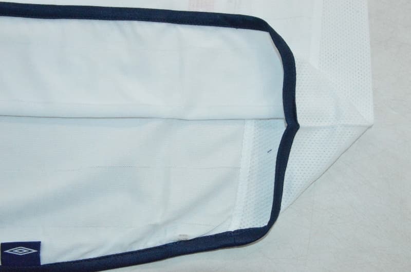 AAA Quality England 2004 Home Long Sleeve Retro Soccer Jersey