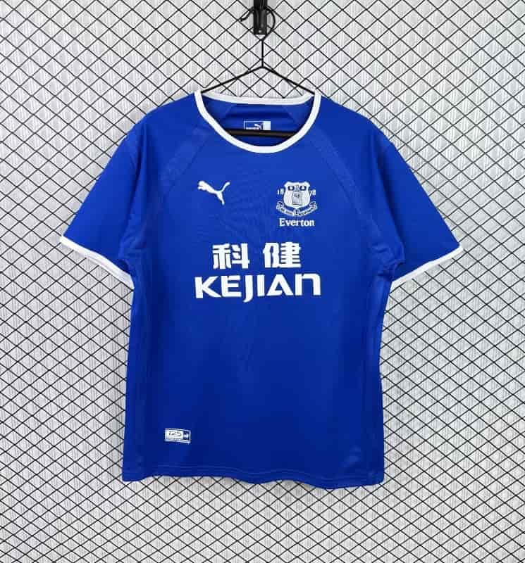 AAA Quality Everton 2003/04 Home Retro Soccer Jersey