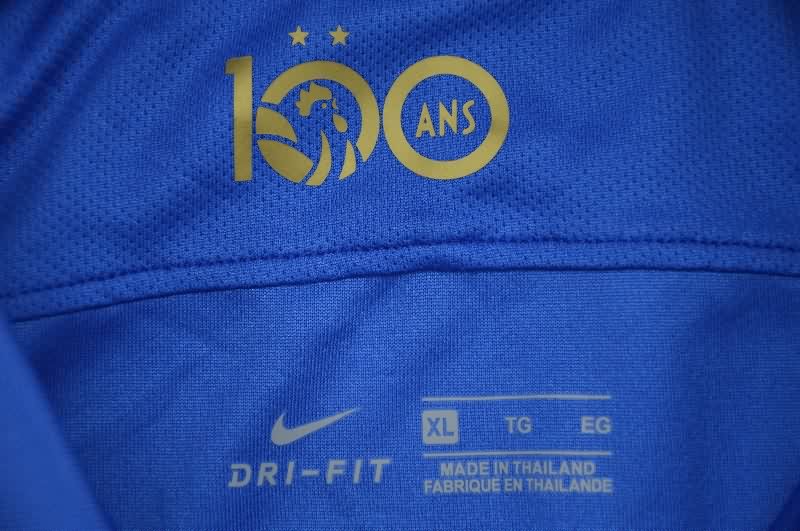 AAA Quality France 100th Anniversary Retro Soccer Jersey