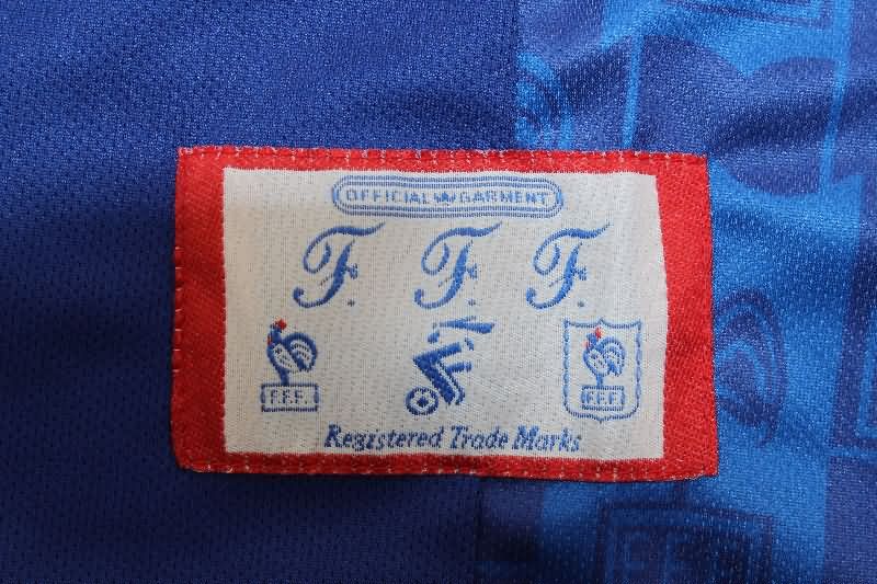 France Soccer Jersey Home Retro Replica 1996