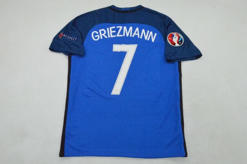 AAA Quality France 2016 Home Retro Soccer Jersey