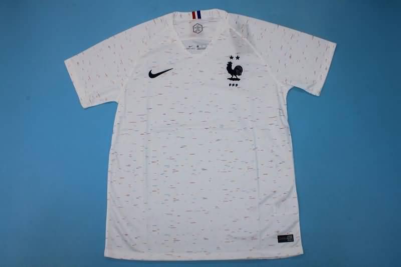 France Soccer Jersey Away Retro Replica 2018
