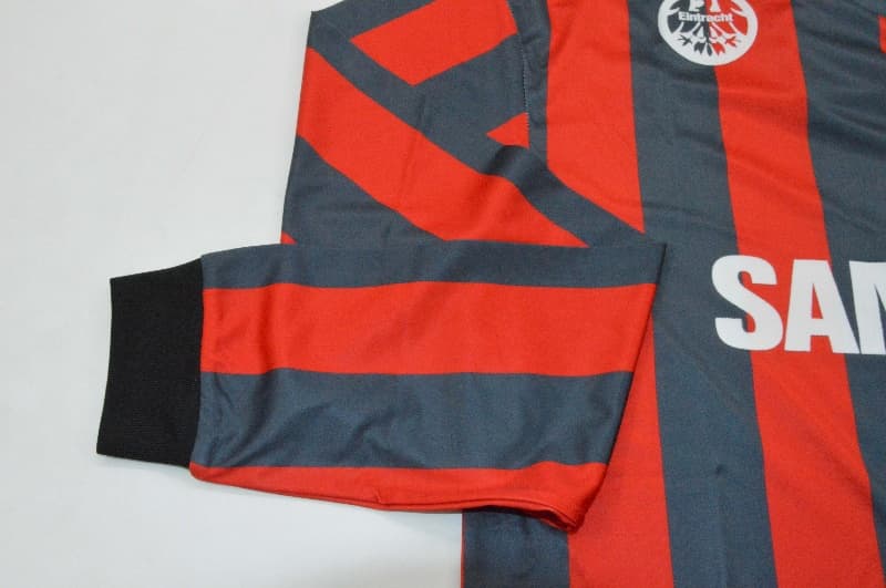 AAA Quality Frankfurt 1991/92 Home Retro Long Sleeve Soccer Jersey
