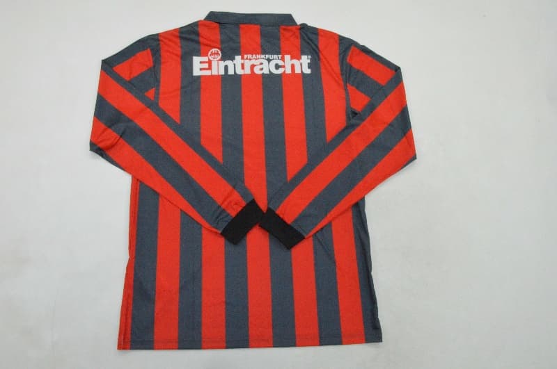 AAA Quality Frankfurt 1991/92 Home Retro Long Sleeve Soccer Jersey