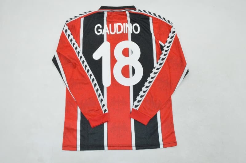 AAA Quality Frankfurt 1996/97 Home Retro Long Sleeve Soccer Jersey