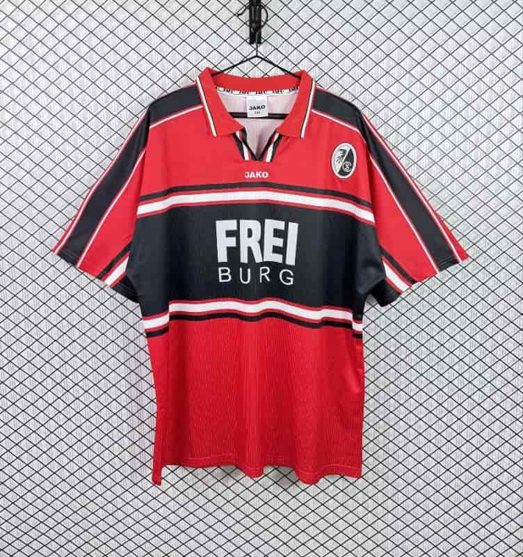 AAA Quality Freiburg 2000/01 Home Retro Soccer Jersey