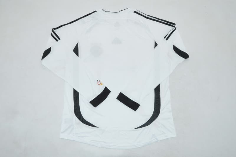 AAA Quality Germany 2006 Home Long Sleeve Retro Soccer Jersey