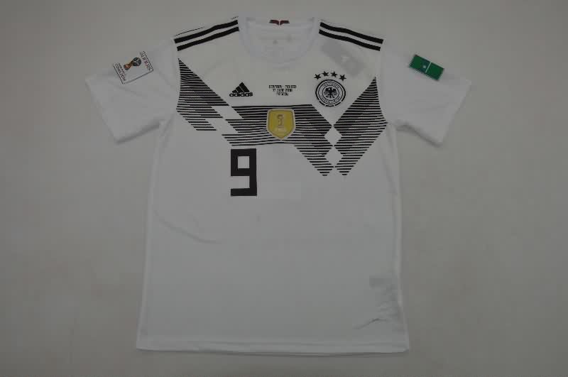 Germany Soccer Jersey Home Retro Replica 2018