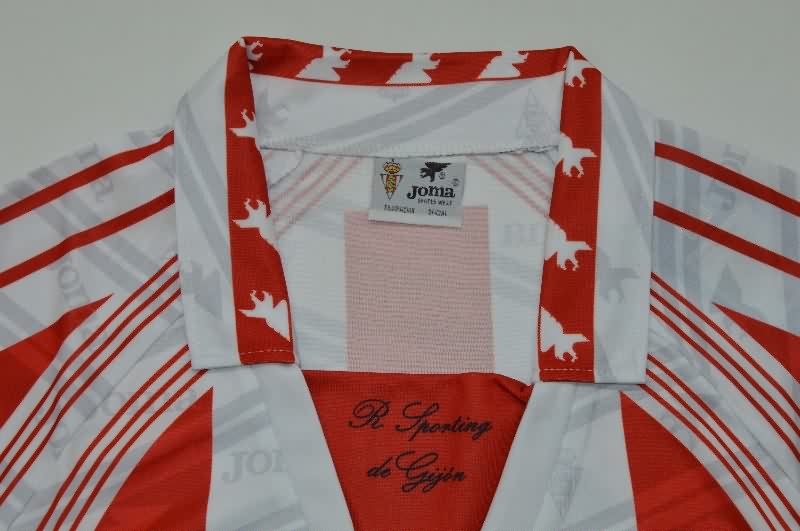 AAA Quality Gijon 1995/96 Home Retro Soccer Jersey