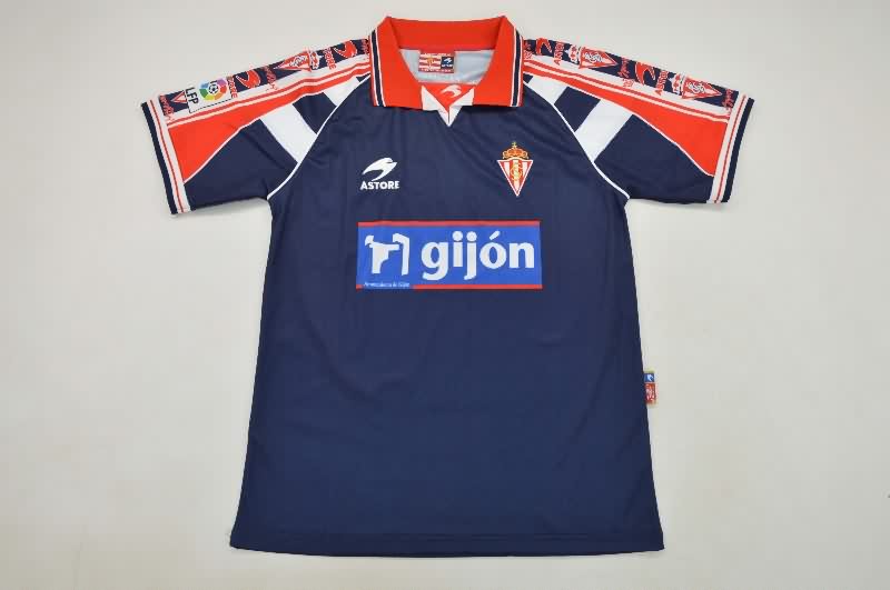 AAA Quality Gijon 1999/00 Away Retro Soccer Jersey