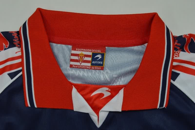 AAA Quality Gijon 1999/00 Away Retro Soccer Jersey