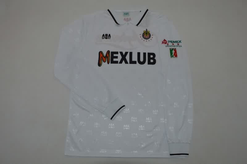 AAA Quality Guadalajara 1994/96 Away Long Sleeve Retro Soccer Jersey