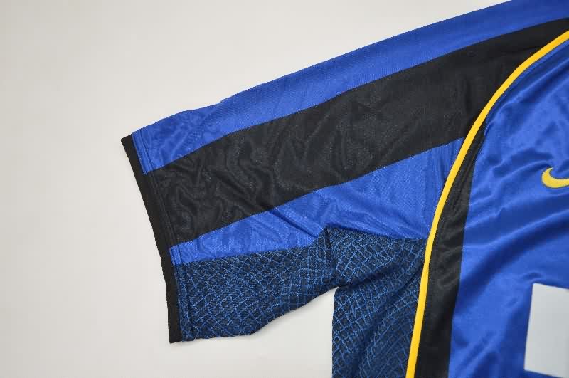 Inter Milan Soccer Jersey Home Retro Replica 2001/02