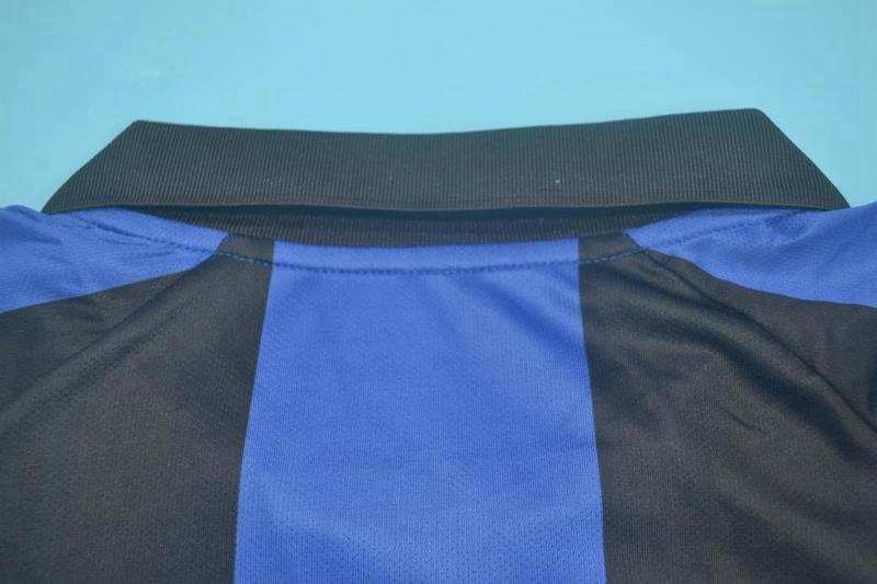 Inter Milan Soccer Jersey Home Retro Replica 2001/02