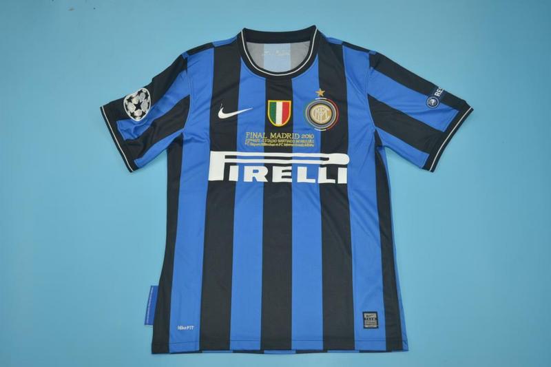 Inter Milan Soccer Jersey Home Retro Replica 2009/2010