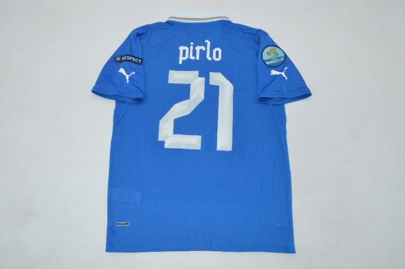 Italy Soccer Jersey Home Retro Replica 2012