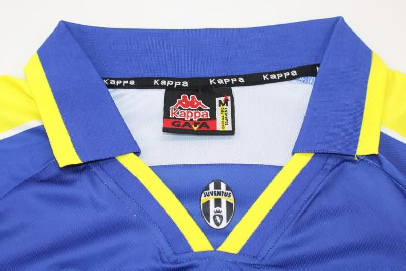 Juventus Soccer Jersey Away Long Retro Replica 1995/97