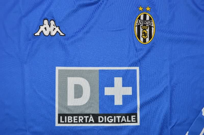 Juventus Soccer Jersey Away Long Sleeve Retro Replica 1999/2000