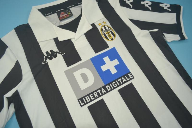 Juventus Soccer Jersey Home Retro Replica 1999/2000