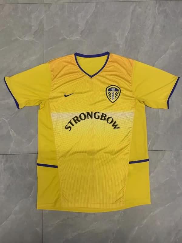 Leeds United Soccer Jersey Third Retro Replica 2002/03