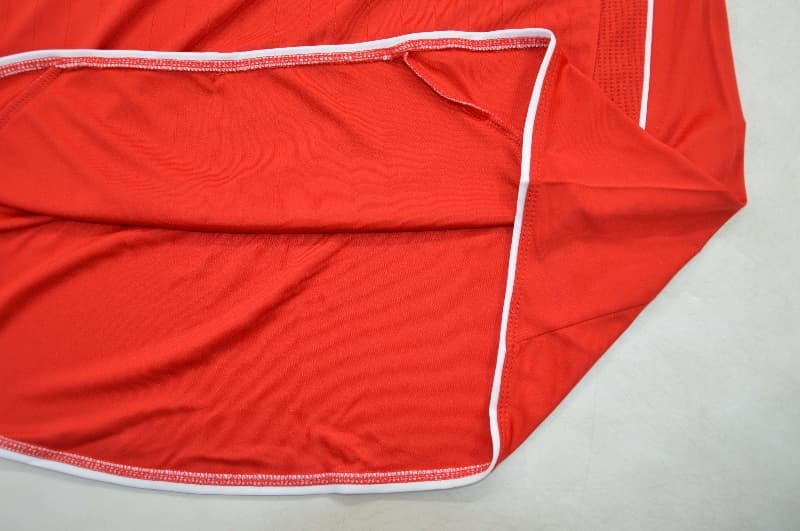 Liverpool Soccer Jersey Home Long Retro Replica 2006/08