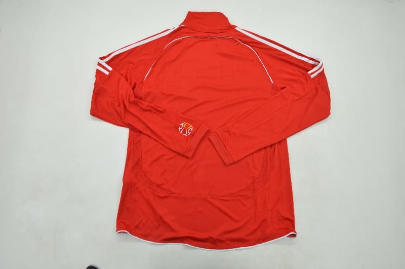 Liverpool Soccer Jersey Home Long Retro Replica 2006/08