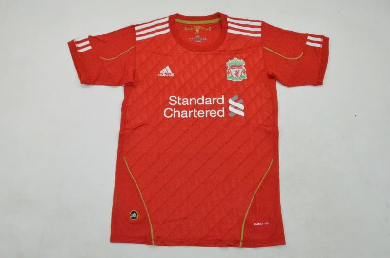 Liverpool Soccer Jersey Home Retro Replica 2010/12