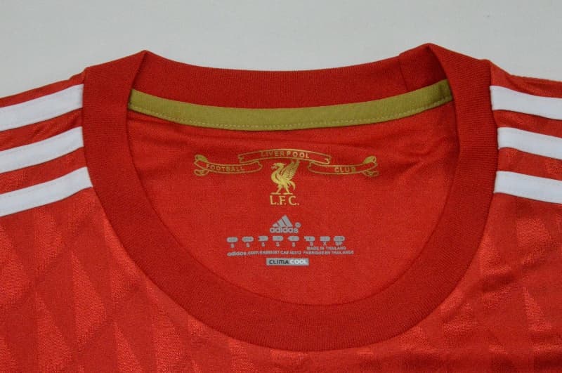 Liverpool Soccer Jersey Home Retro Replica 2010/12