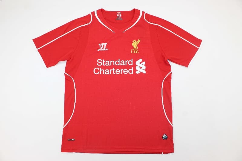 AAA Quality Liverpool 2014/15 Home Retro Soccer Jersey