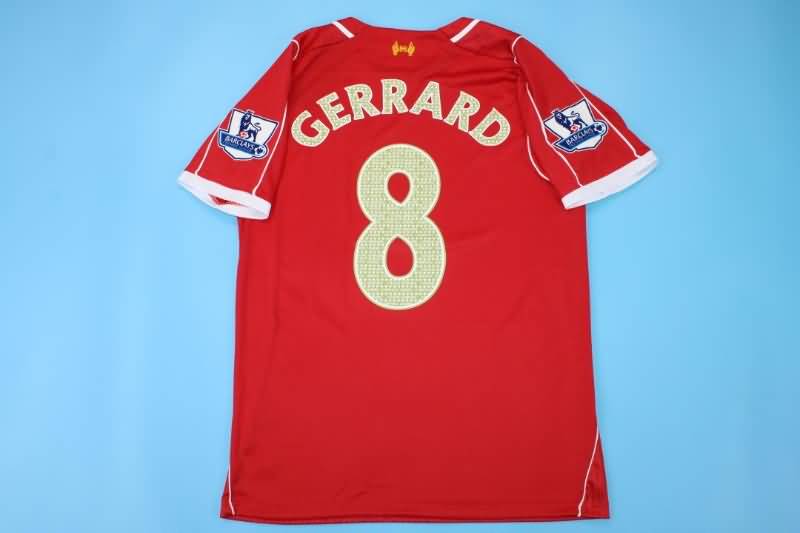 AAA Quality Liverpool 2014/15 Home Retro Soccer Jersey
