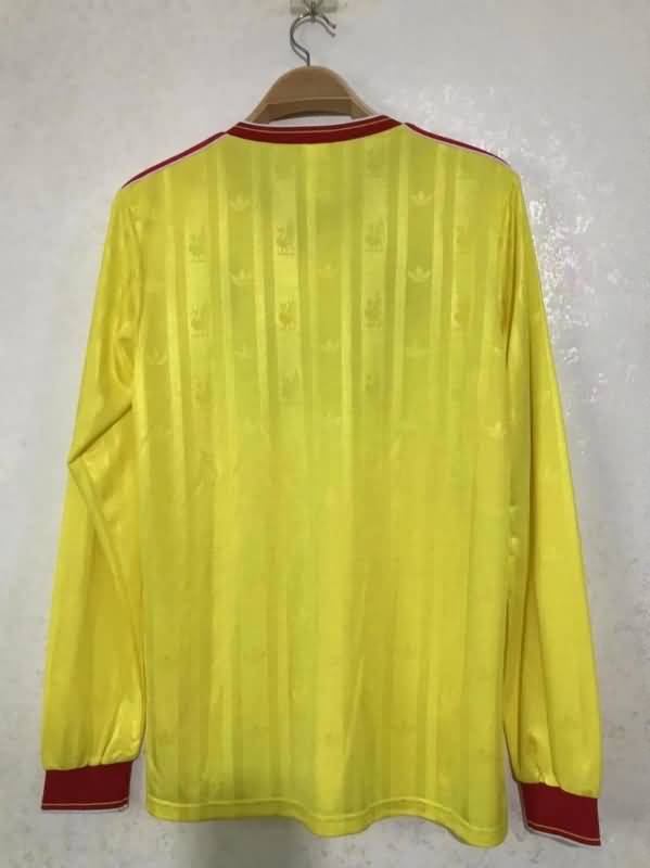 Liverpool Soccer Jersey Third Long Retro Replica 1986/87